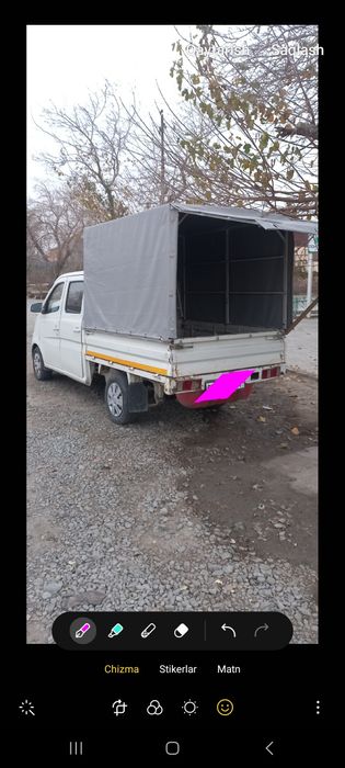 Тент Changan дубль кабина ники