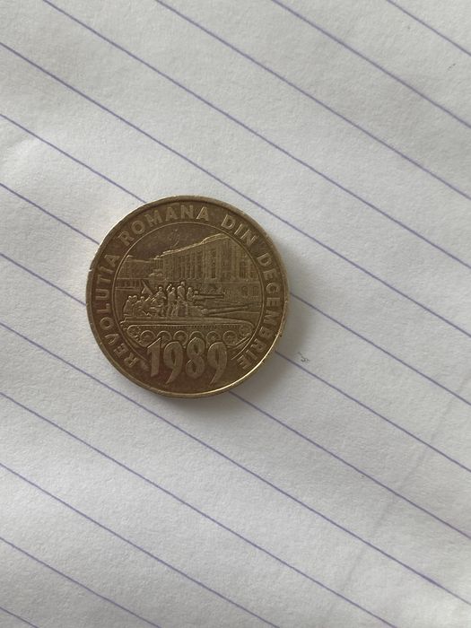 Monedă Revolutia Romaniei Din Decembrie 1989