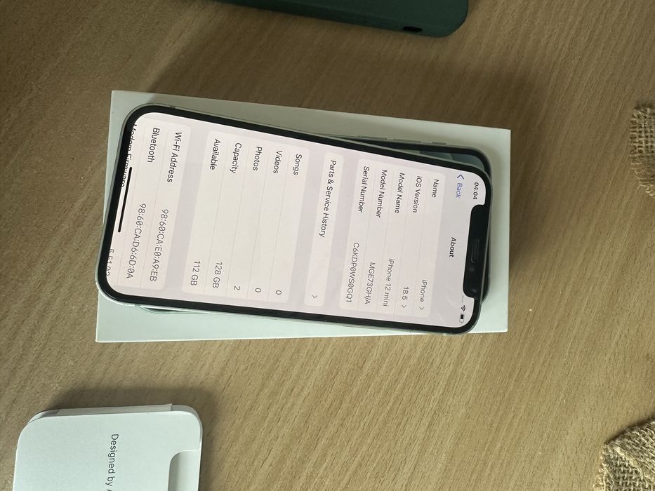 iPhone 12 mini 128 GB 98% батерия