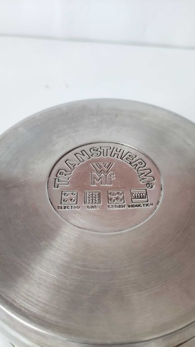 Немска касерола от неръждаема стомана с двойно дъно+индукция