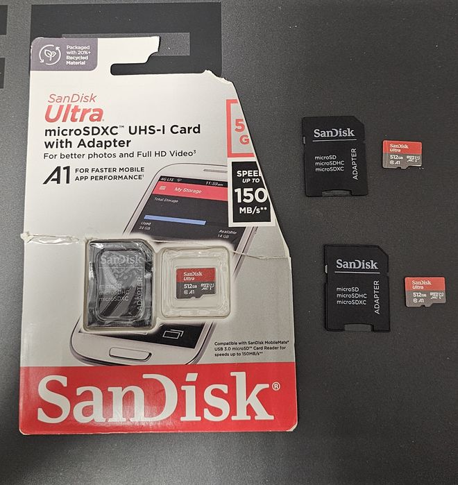 SanDisk Ultra microSDXC 512GB - Speed up to 150MB/s
2 bucăți disponibile ai mai rămas 
80 lei bucata