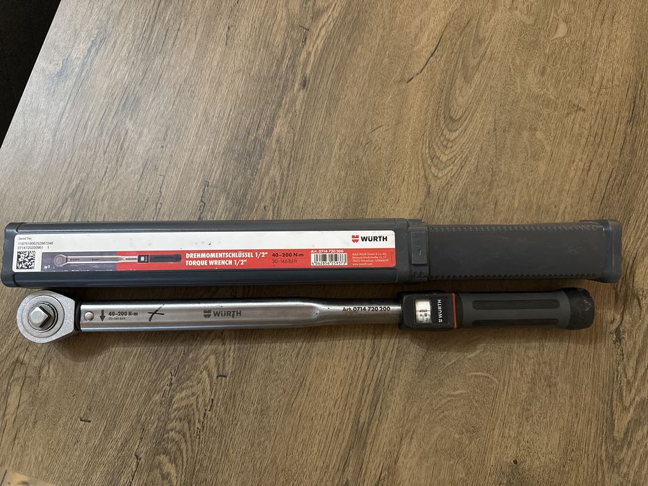 Донамометричен ключ WURYH   1/2 - 40-200 Nm