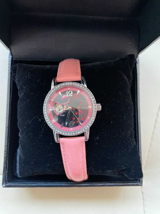 Ceas automatic TIME100 43 mm analog curea piele NOU ZODIAC no ambalaj