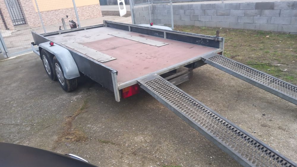 Remorca 2500kg platforma trailer utilaje