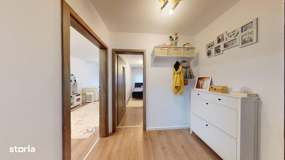 Apartament 3 camere, balcon mare, complet mobilat si utilat