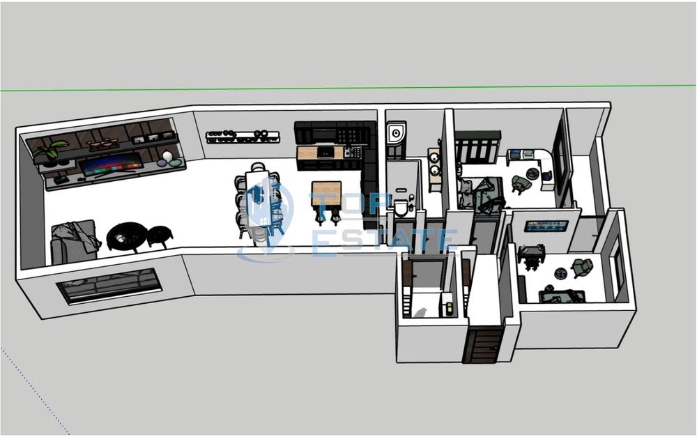 Продава се Тристаен апартамент в Велико Търново, Бузлуджа - 150 кв.м за 854 €/кв.м - Снимка #1