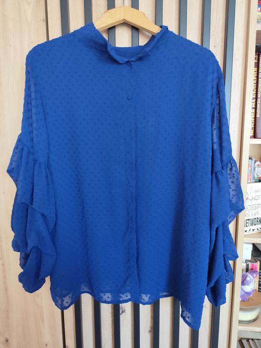 H&m лека тъмно синя риза