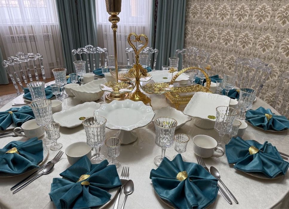 Аренда Прокат Стол стулья посуда