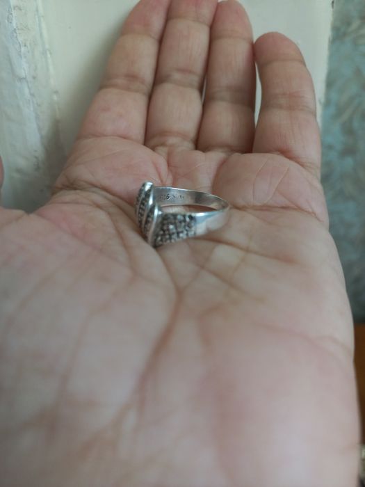 Кольцо серебряное