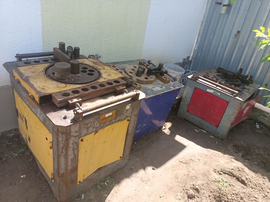 Гибочный станок для гибки арматур. Гильотина.Рубочный станок.Рубка.