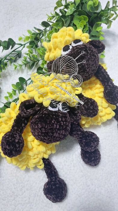 Игрушка Барашек ручная работа