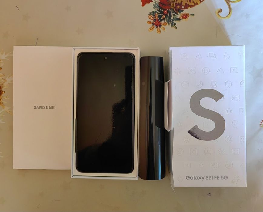Samsung Galaxy s21 Fe с гаранция