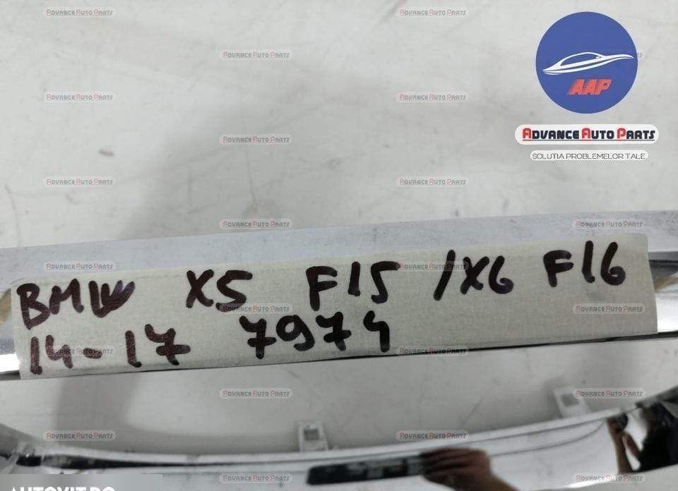 Crom grila bara dreapta cod 7309775-02 - original BMW X5 F15 2013 2014