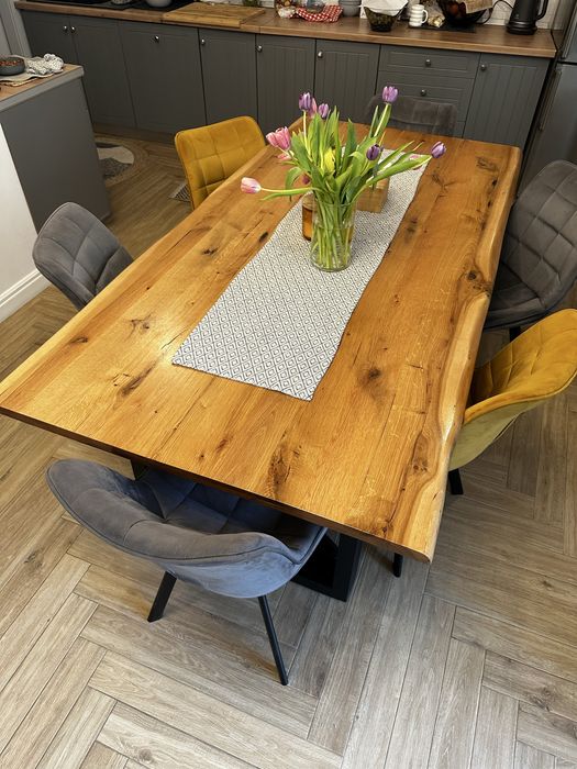 Masa din lemn masiv-stejar