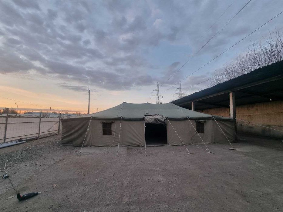 Палатки из БРЕЗЕНТА НА 20-40-60 ЧЕЛОВЕК