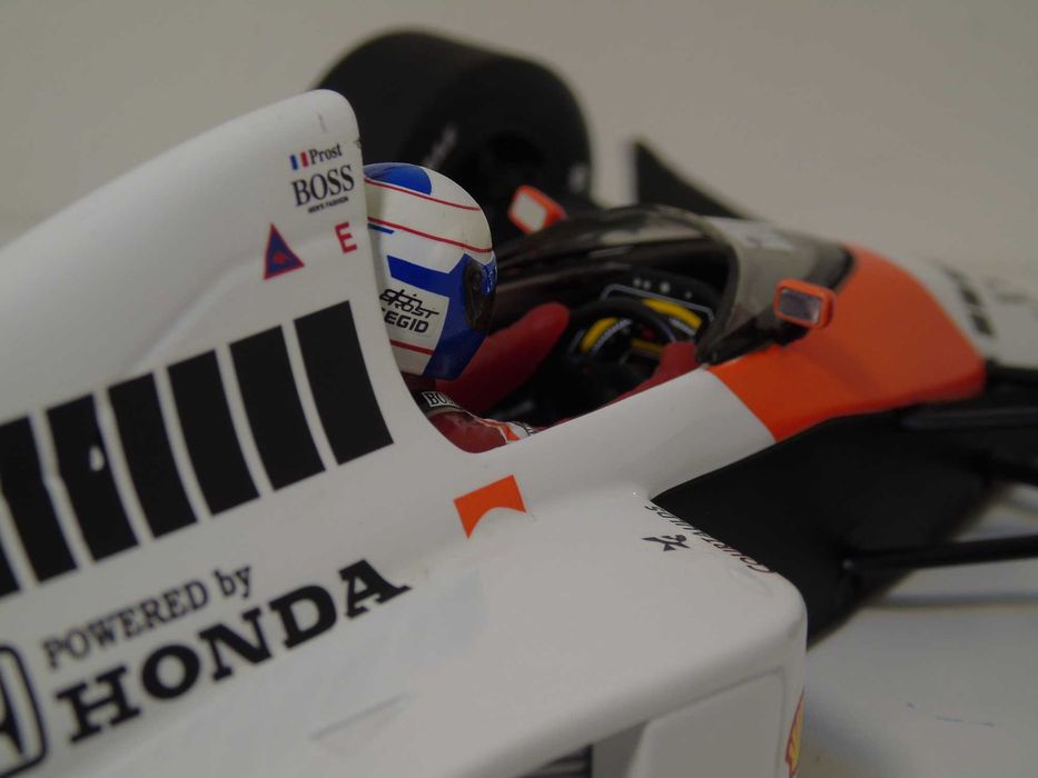 Macheta 1/18 Minichamps Mclaren MP 4/5A honda V10 1989 A.Prost/ F1/ VANDUT!