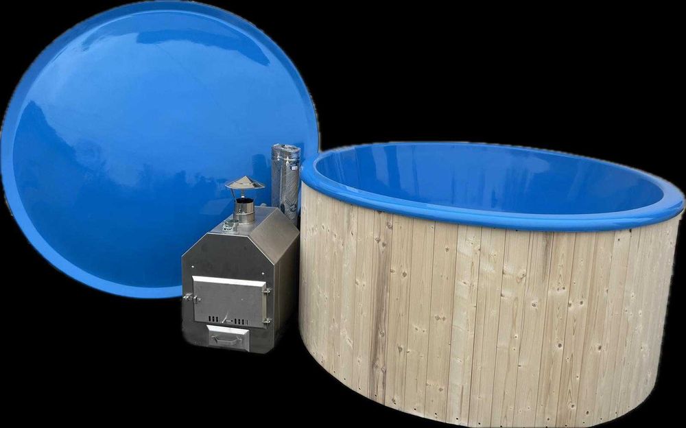 Ciubăr Premium din Fibră de Sticlă 5-6 Persoane | Aeromasaj