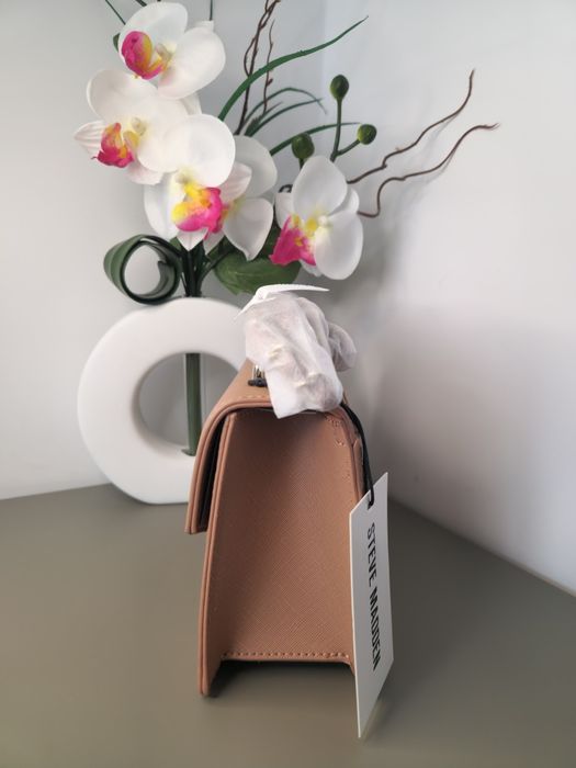 Оригинална дамска чанта Steve Madden - Пудра розова