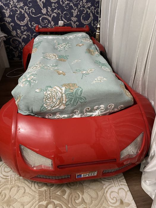Детский кровать автомашина 3d