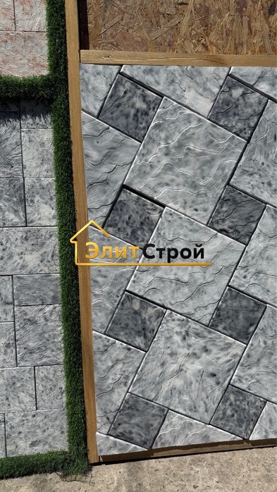 Брусчатка с мраморным эффектом
