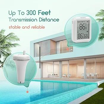 Termometru wireless ciubar/piscina