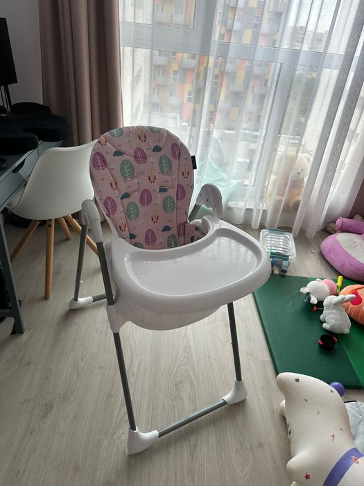 Scaun de masa Coccolle Fino, Pastel Lavender ajustabil husa lavabila