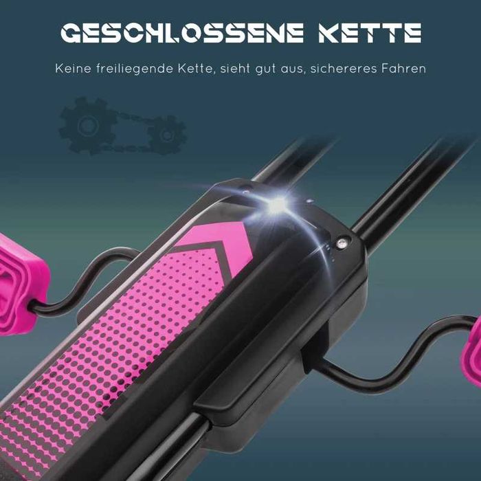 Детски картинг HOMCOM с педали и регулируема седалка, за възраст 5+