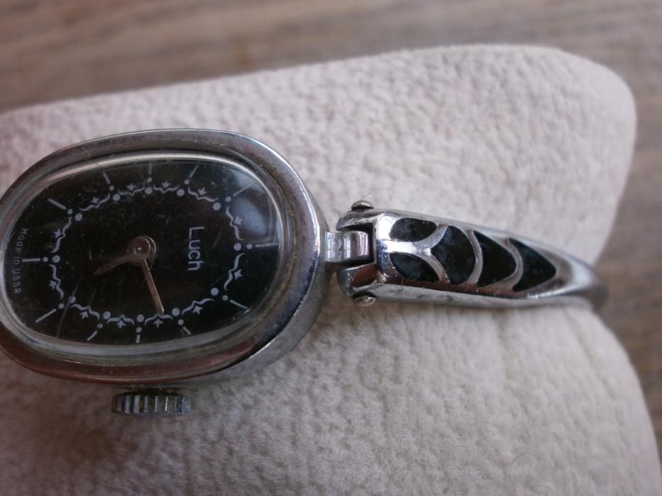 Luch Луч - Дамски Механичен Часовник Гривна - 2бр. от СССР