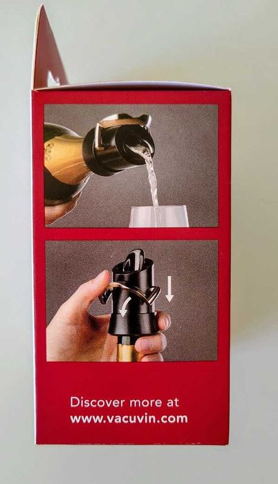 Ваккуумни тапи за вино и шампанско Vacu Vin