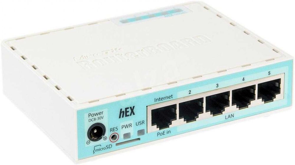 MikroTik RB750 Gr3  ( Hex )
