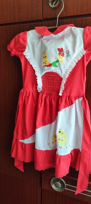 Платье для девочки 4-8 лет