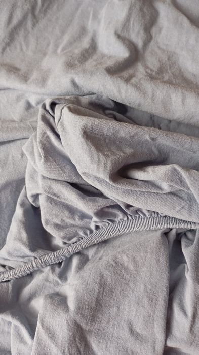 Cearceaf cu elastic verde elegant 2/2.20 m