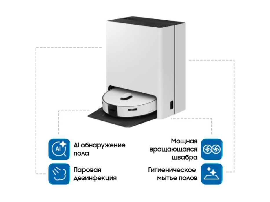 Робот пылесос Samsung новый
