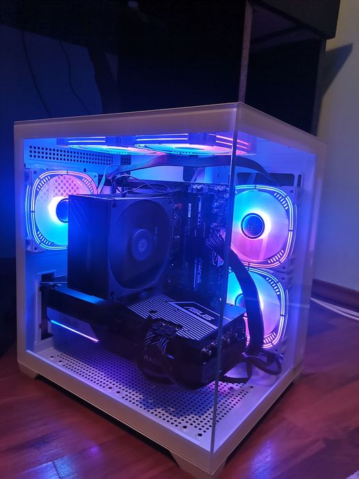 Pc Calculator Gaming AM5 Ryzen 7600 DDR5,Rx 6700xt 12 Gb, 1Tb Sn7100