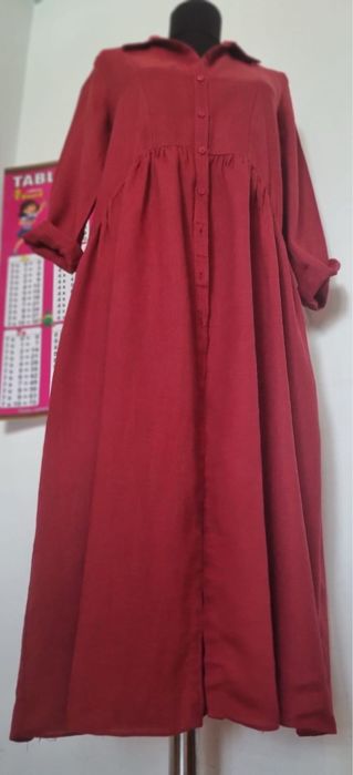 Rochie Zara din in marimea S, impecabila, ca noua!