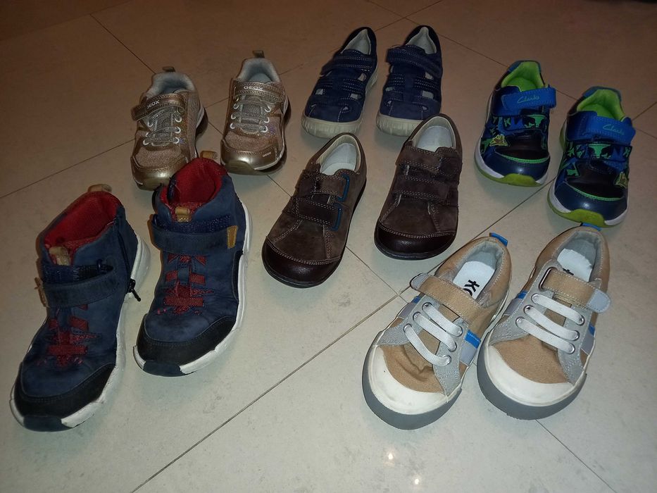 Детски маркови кецове, Clarks, KAI, GEOX, различни размери