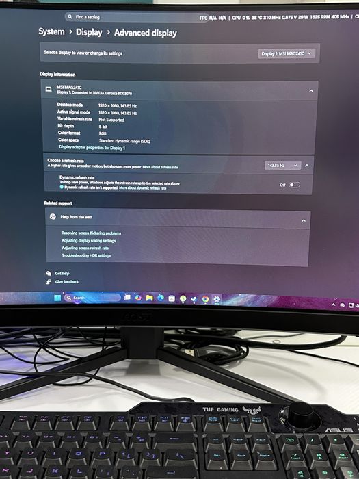 Setup Gaming/PC Gaming