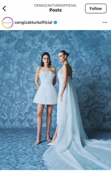 Дизайнерска рокля Cengiz Akturk