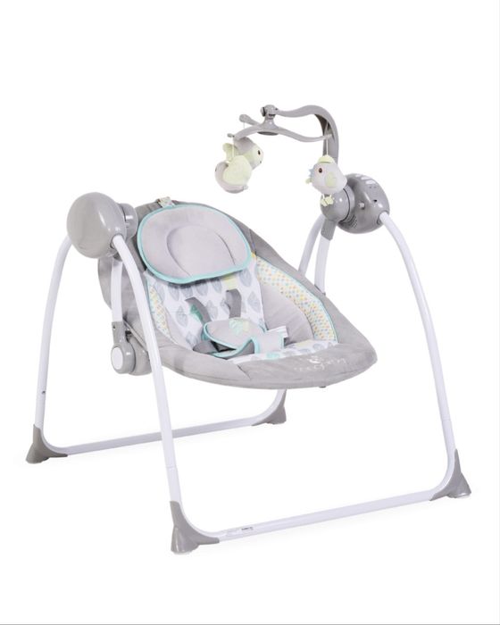 Leagan electric cu conectare la priza Baby.Cadou Sterilizator biberon