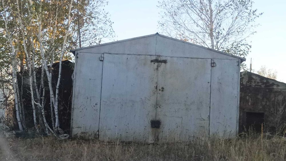 гараж металлический