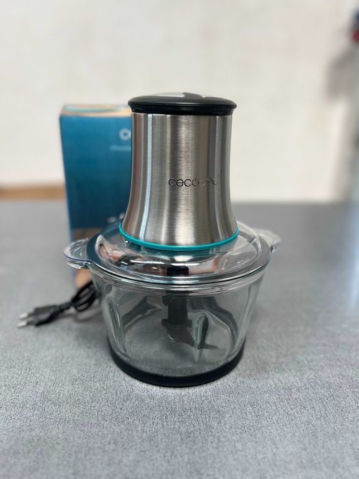 Чопър Cecotec Chopbeat 2000 , 4 ножа , стъклена кана , 500W
