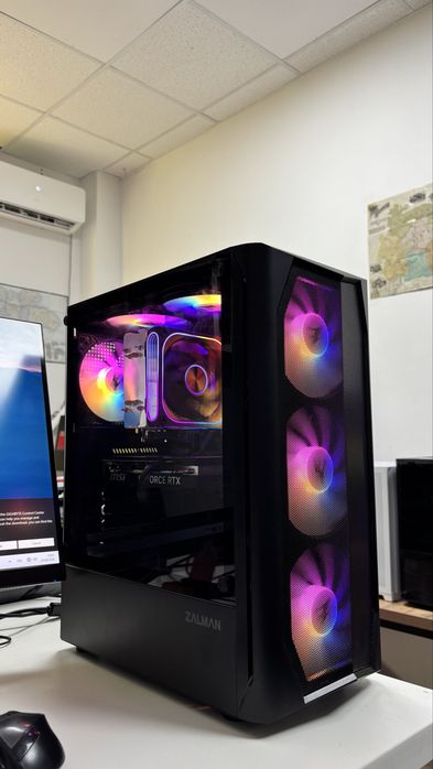 Игровой ПК,RTX4060ti 8Gb,Ryzen 5-7500F,RAM:16Gb,DDR5,SSD:512Gb