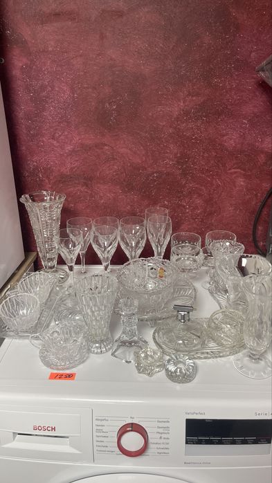 Set cristale 35 piese superbe