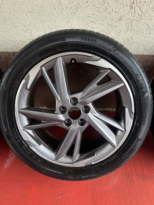 Jante Ds7, peugeot, citroen, 235 50 R19 cu anvelope Hankook All season