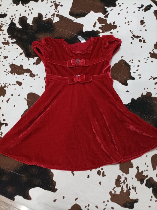 Rochiță catifea marca George măsura 98