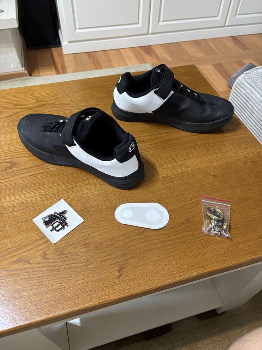 Adidasi CrankBrothers STAMP SPEED LACE flat shoes- black/white