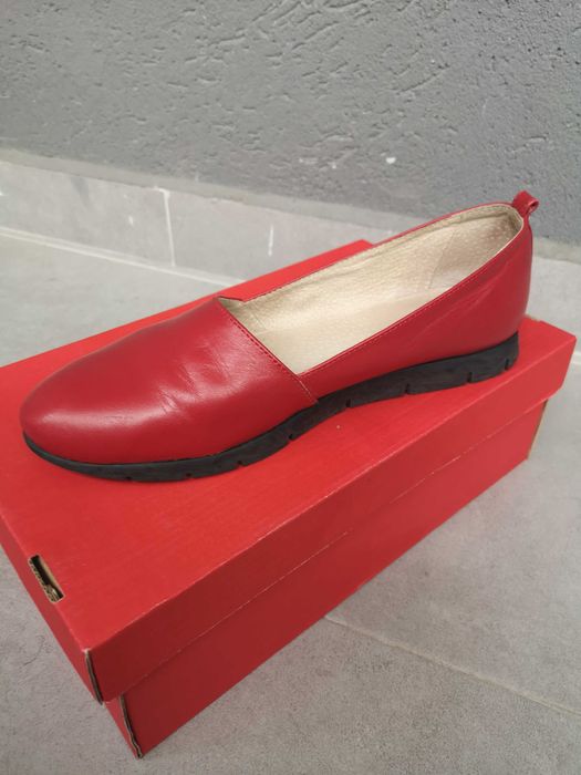 Balerini Comart din piele naturala moale, confortabili, marimea 40