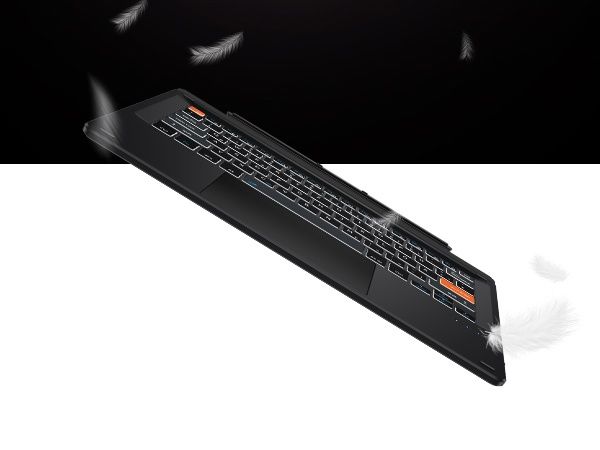 Doohoeek Bluetooth клавиатура за Surface Pro 7+/7/6/5/4/3 с подсветка