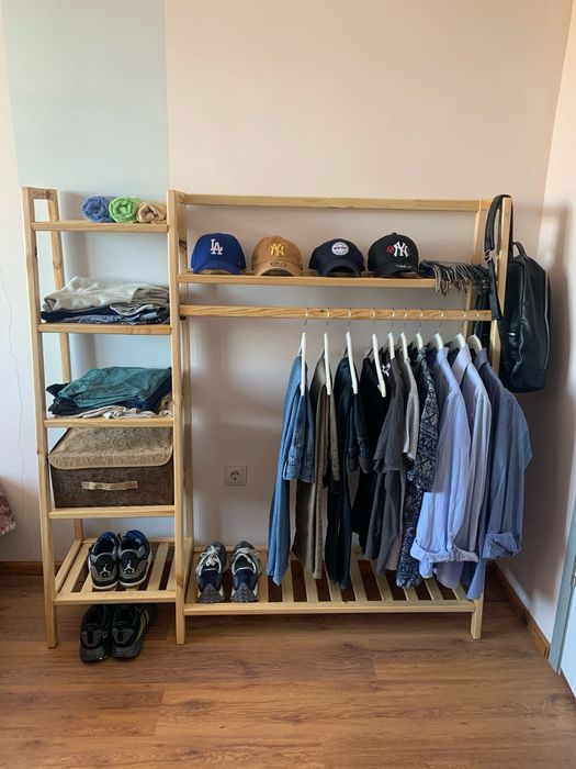 Вешалки из натурального дерева