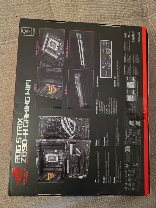 Placa de baza gaming Rog Strix z890h
